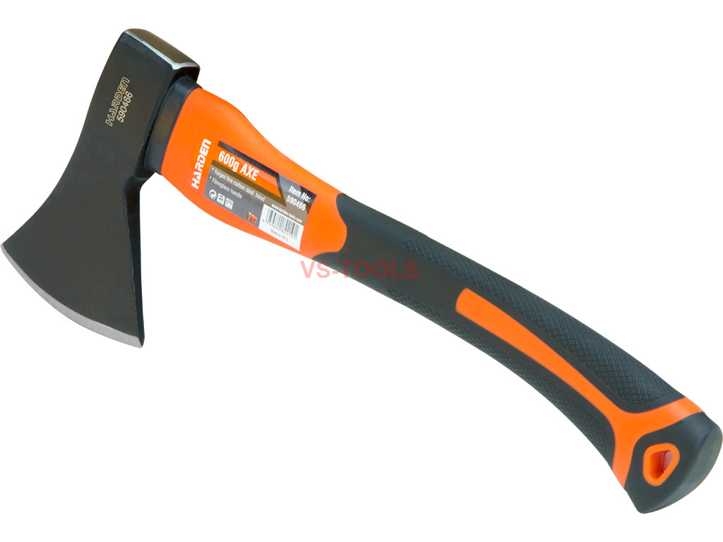 21oz 600g Carbon Steel Hatchet Axe Fiberglass Body Rubberized